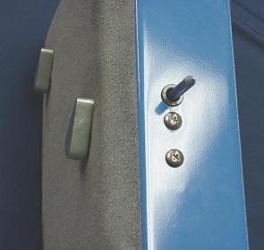 Aluminum Knobs Suicide Door Safety Pin Kit Speed Lok 10 Module